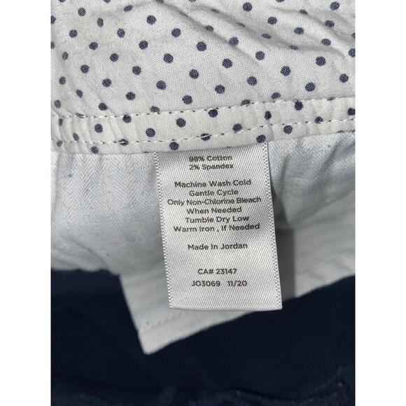 Talbots Perfect Short Elastic Waist Size 20 Inseam 7" Blue - Picture 5 of 5